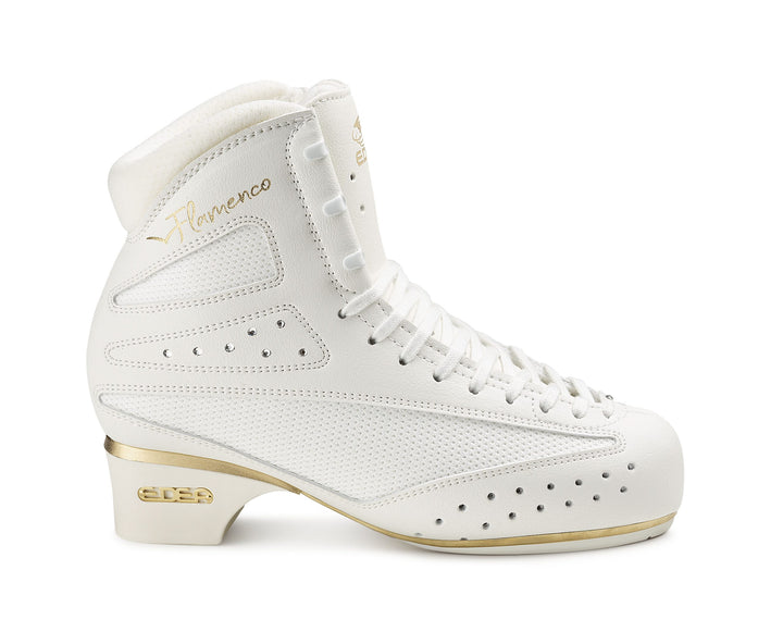 Edea roller skate boot Flamenco in white: side view