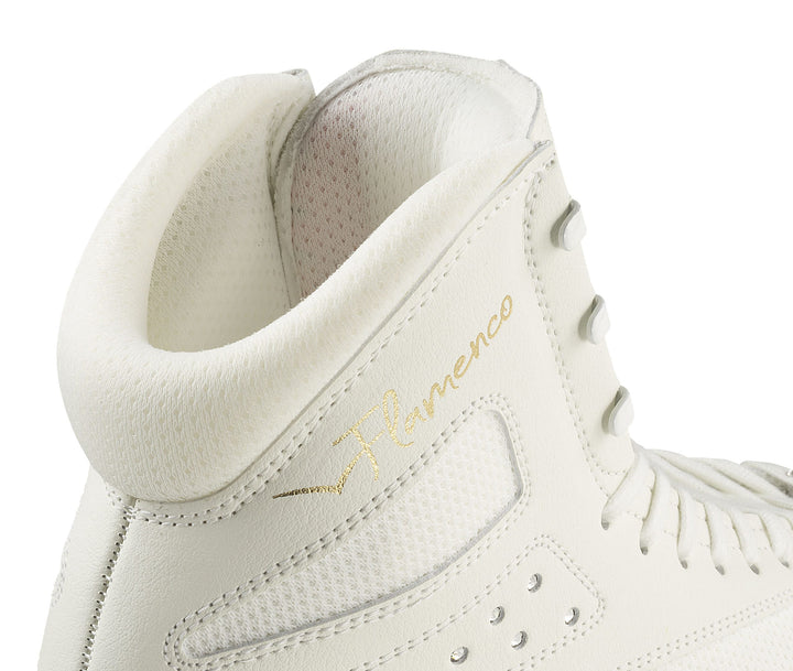 Edea roller skate boot Flamenco in white: padded low collar