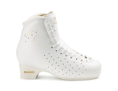 Edea roller skate boot Ritmo in white: side view