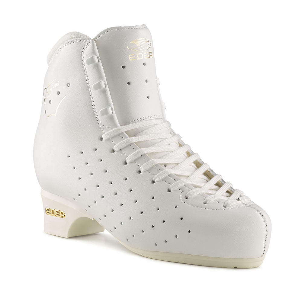 Edea roller skate boot Ritmo in white: front view