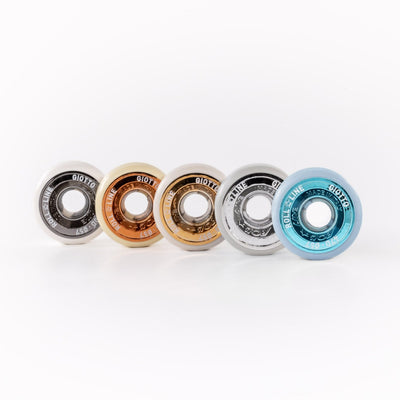 Roll-Line Giotto 57mm wheels in 5 colours/hardnesses
