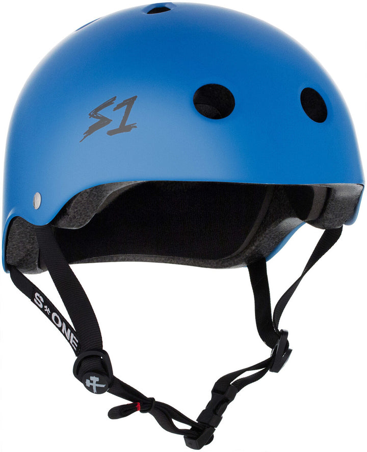 S-One Lifer Helmet in cyan blue matte