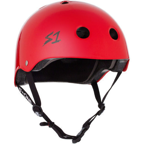 S-One Lifer Helmet in bright red gloss