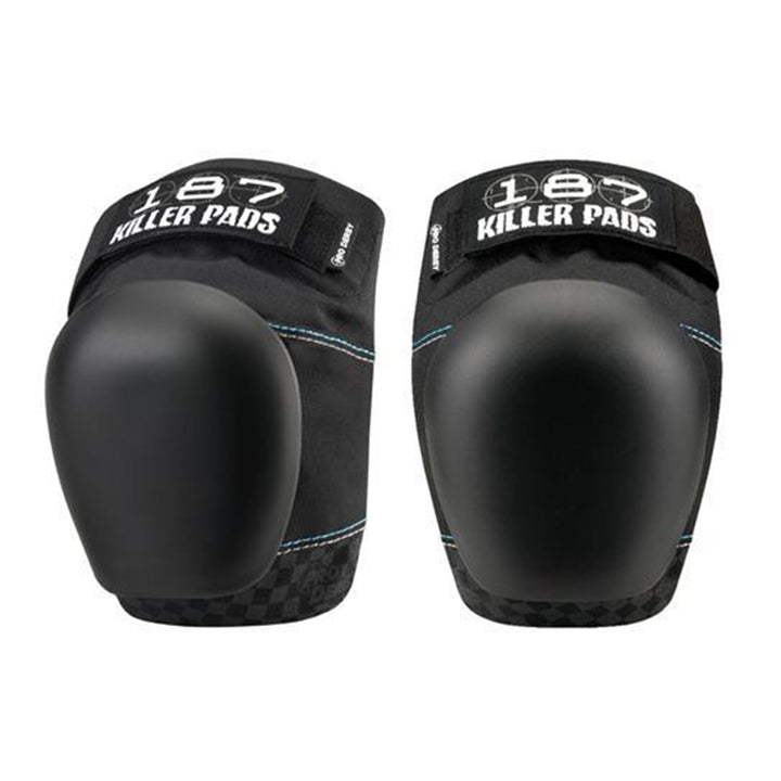 187 Killer Pads Pro Derby Knee Pads in Black.