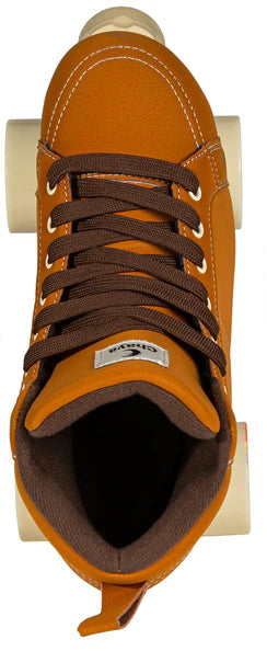 Chaya Cappuccino roller skates.