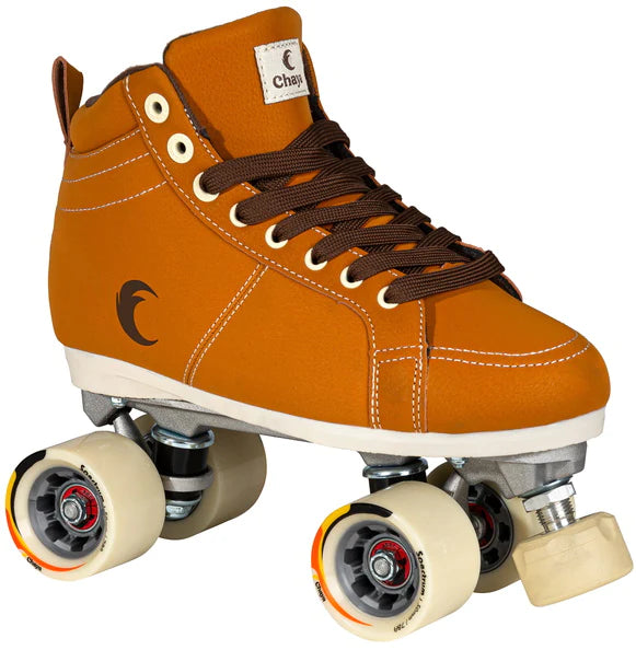 Chaya Cappuccino roller skates.