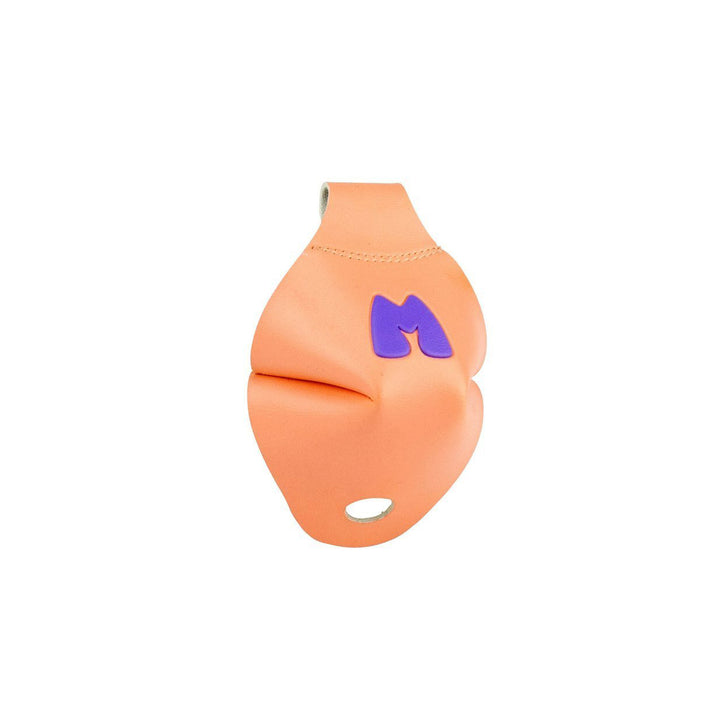 Moxi Roller Skates Toe Caps in peach.