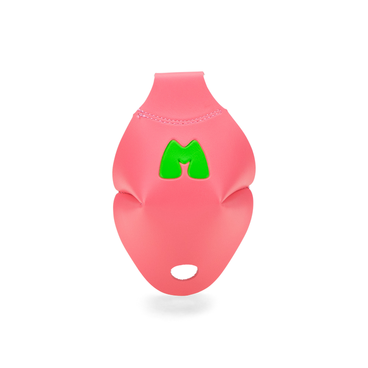 Moxi Roller Skates Toe Caps in watermelon.