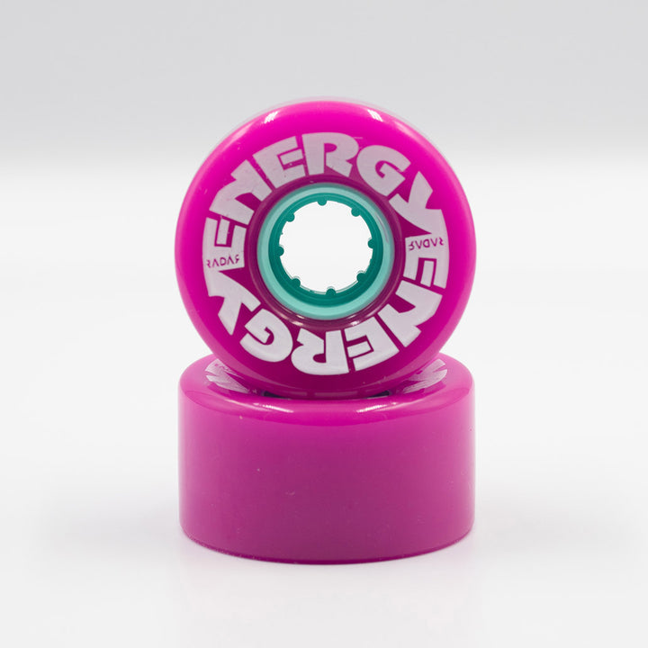 Radar Energy 57mm wheels in Purple.