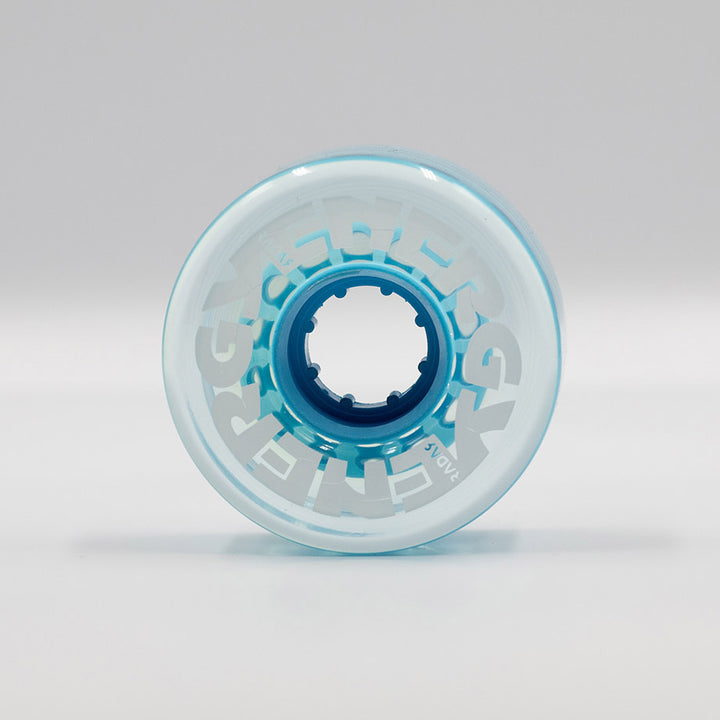 Radar Energy 57mm wheel in Clear Blue.