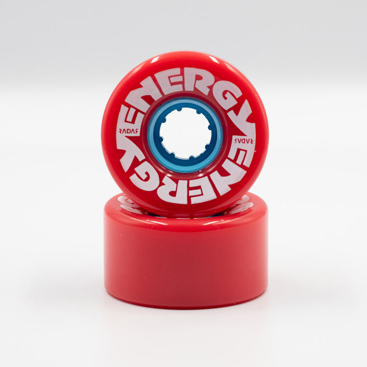 Radar Energy 57mm wheels in Red.