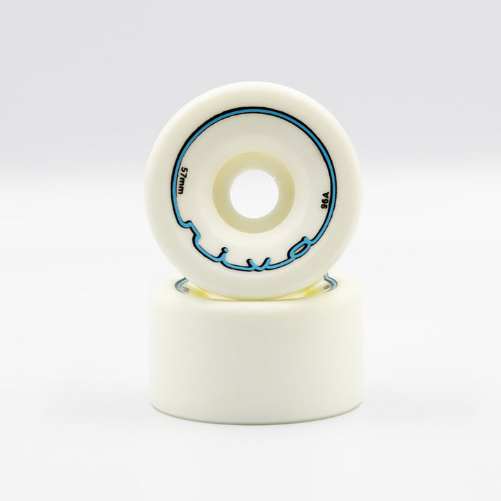 Radar Riva wheels in white.