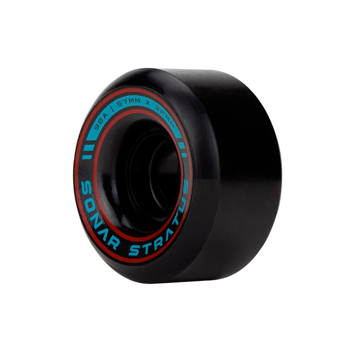 Black Sonar Stratus wheels.