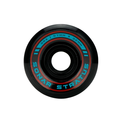 Black Sonar Stratus wheels. 