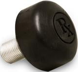 Sure-Grip Rx toe stops in black.