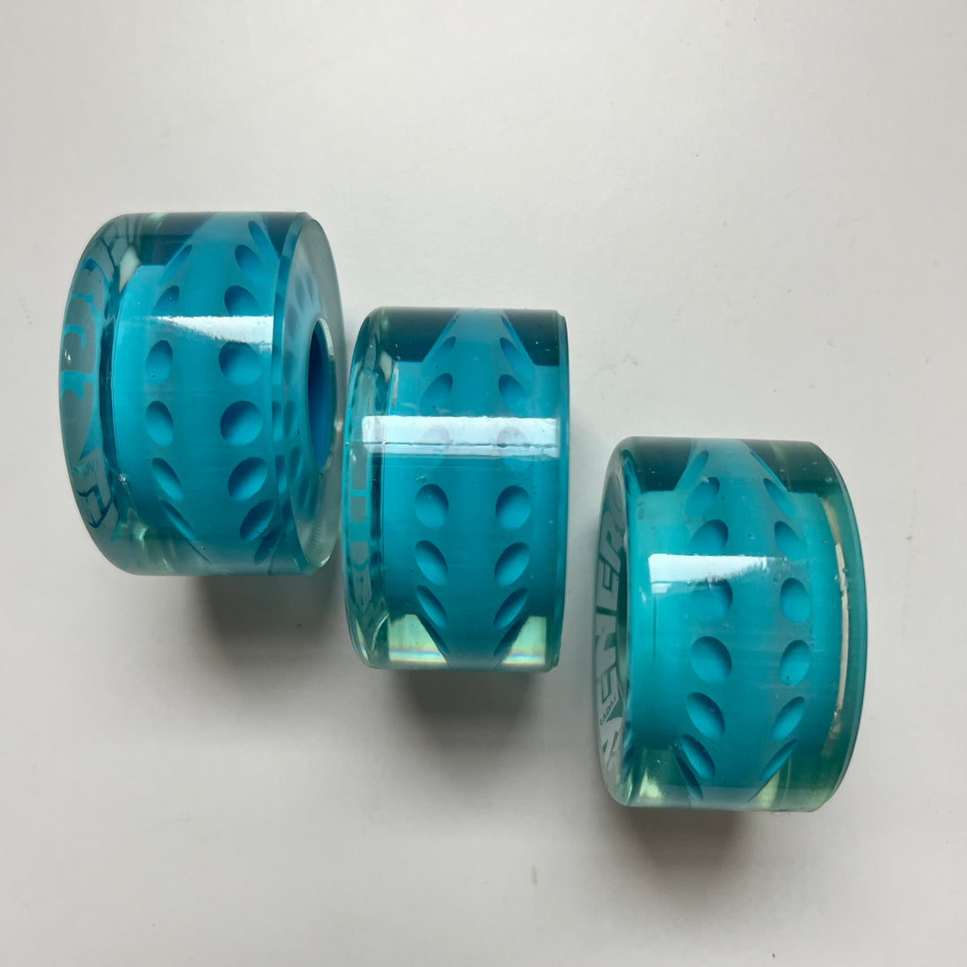 Ex-Display - Energy 57mm Wheels - Clear Blue 3pk