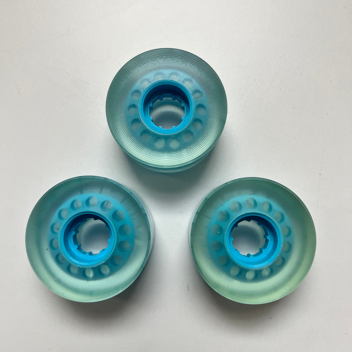 Ex-Display - Energy 57mm Wheels - Clear Blue 3pk