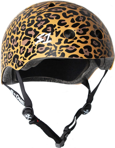 S-One Lifer Helmet in leopard print.