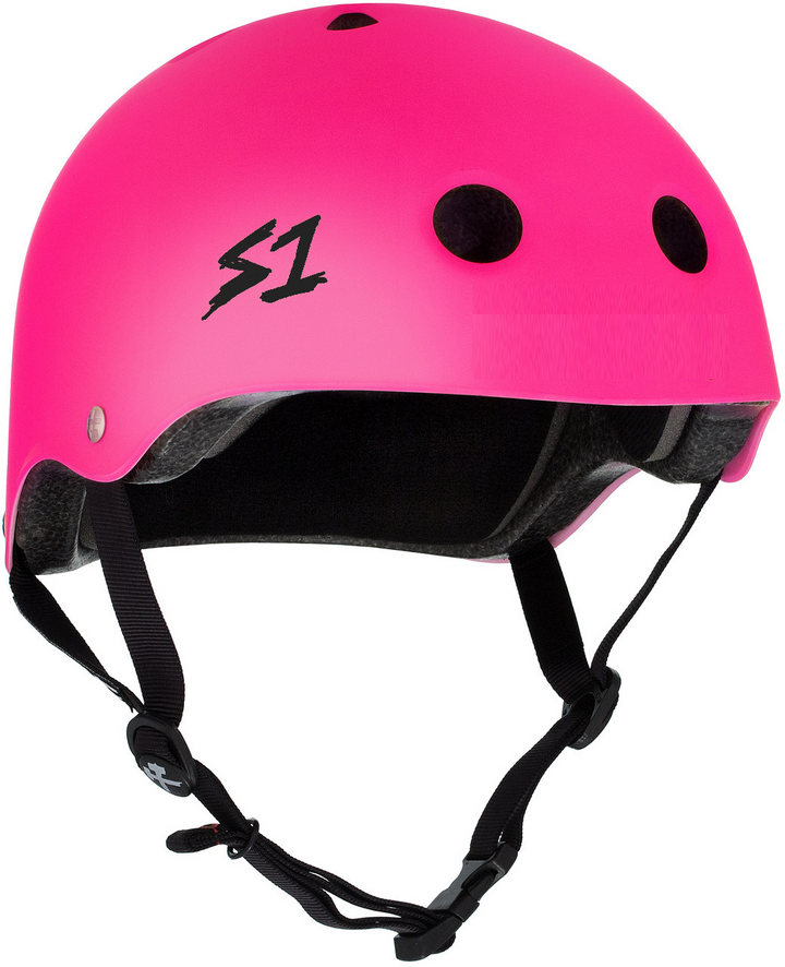 S-One Lifer Helmet in hot pink gloss.