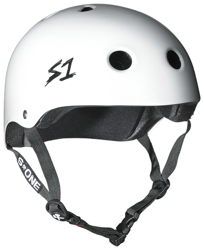 S-One Lifer Helmet in white gloss.