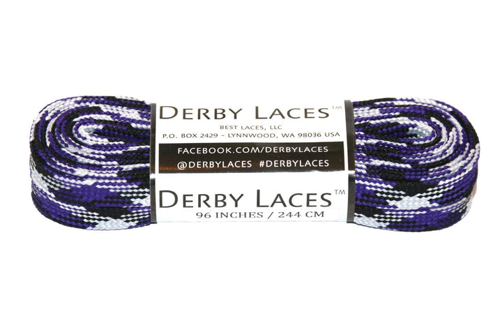 Derby Laces - Waxed Roller Skate Laces - 96 Inch