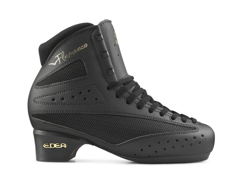 Edea roller skate boot Flamenco in black: side view