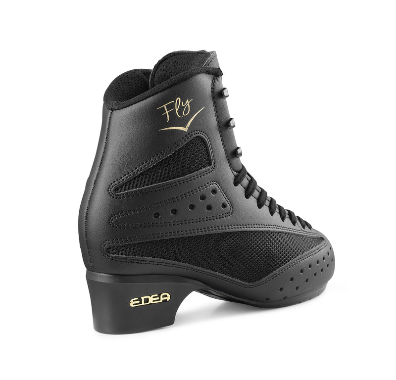 Edea roller skate boot Fly in black: back view