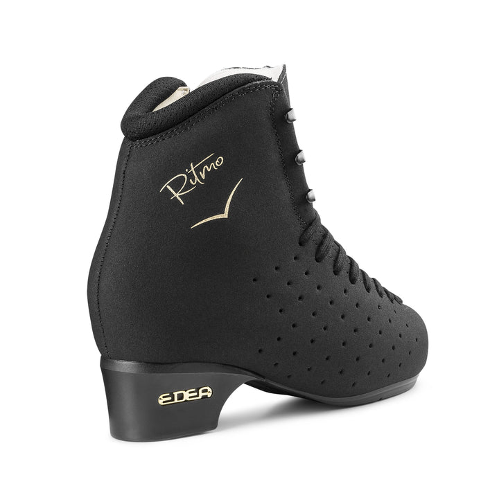 Edea roller skate boot Ritmo in black: back view