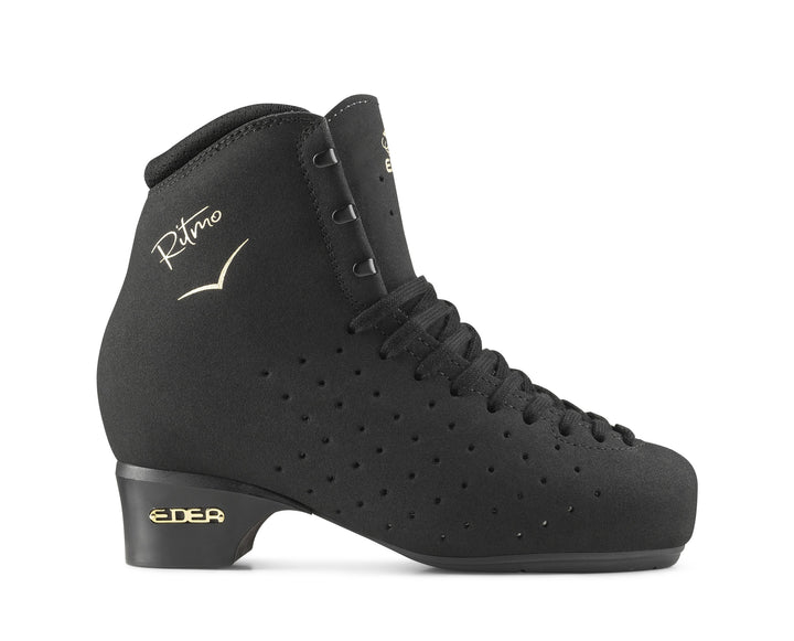 Edea roller skate boot Ritmo in black: side view
