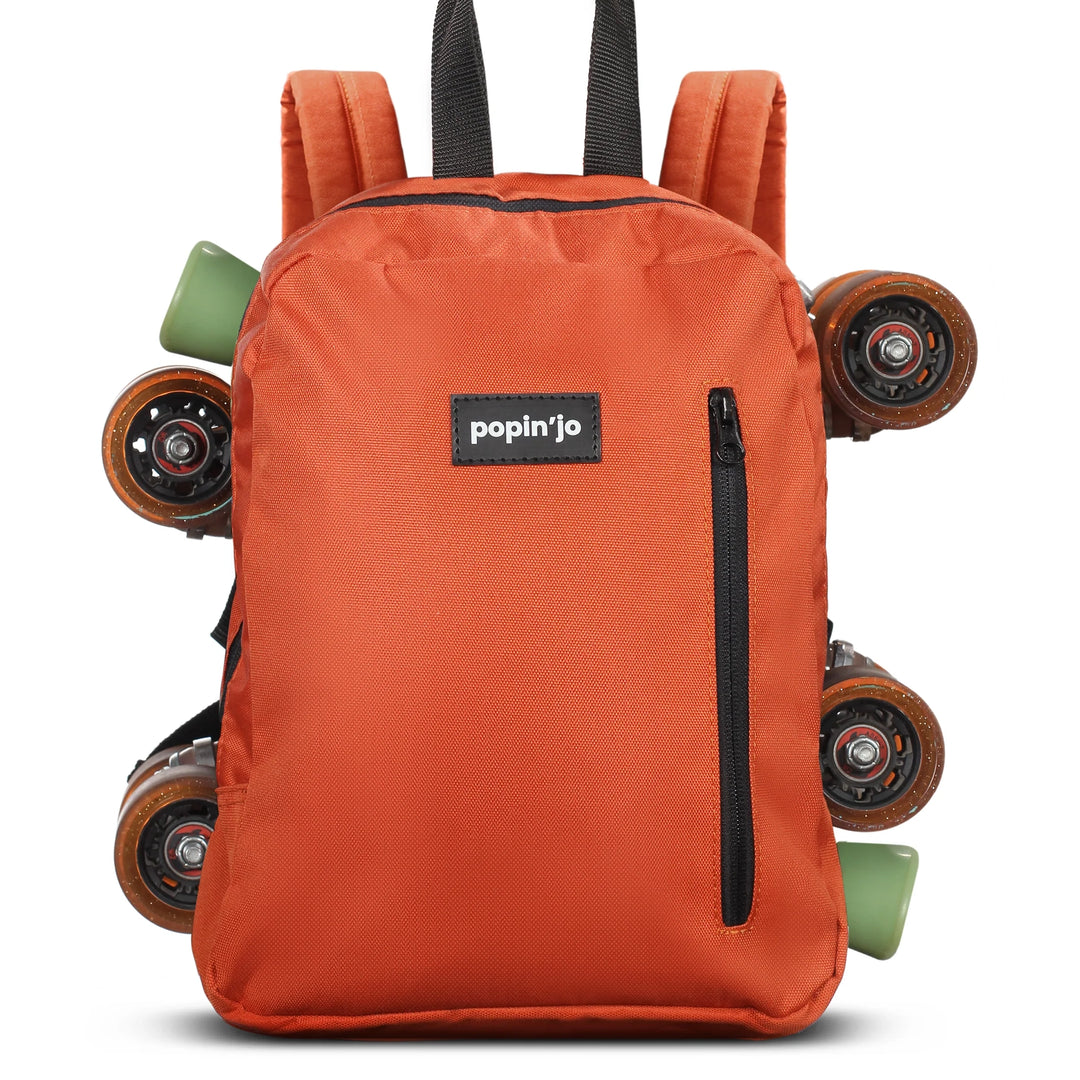 popin'jo skate bag in orange.