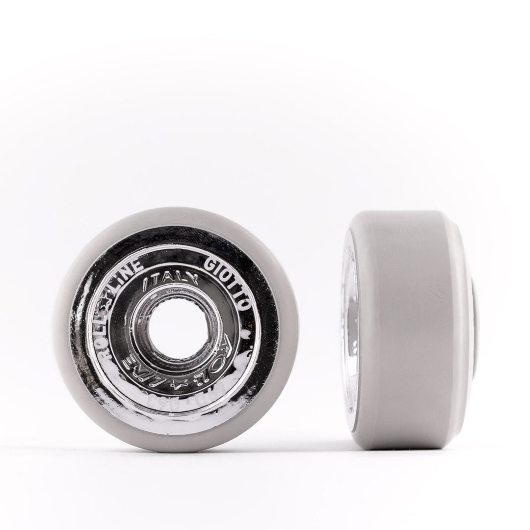 Roll-Line Giotto 63mm wheels in 49d Grey.