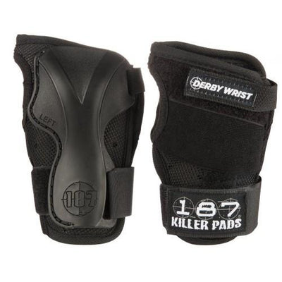 187 Killer Pads Derby Wrist Guards in Black