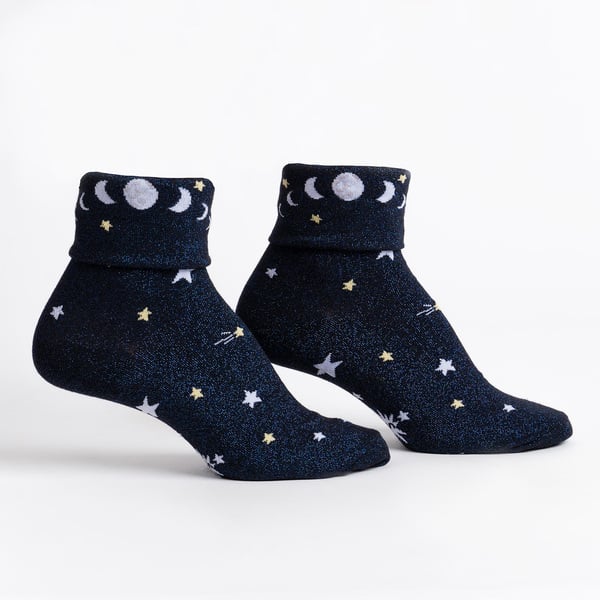 Sock it to Me Turn Cuff crew socks - Just a Phase