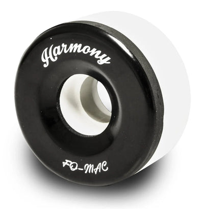 Sure-Grip Fo-Mac Harmony wheel with black outer and white inner.