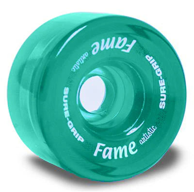 Sure-Grip Fame wheel in clear jade