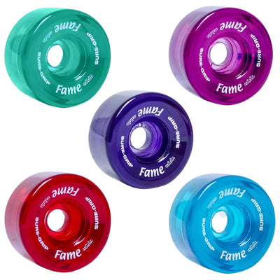 Sure-Grip Fame wheel in 5 clear colours