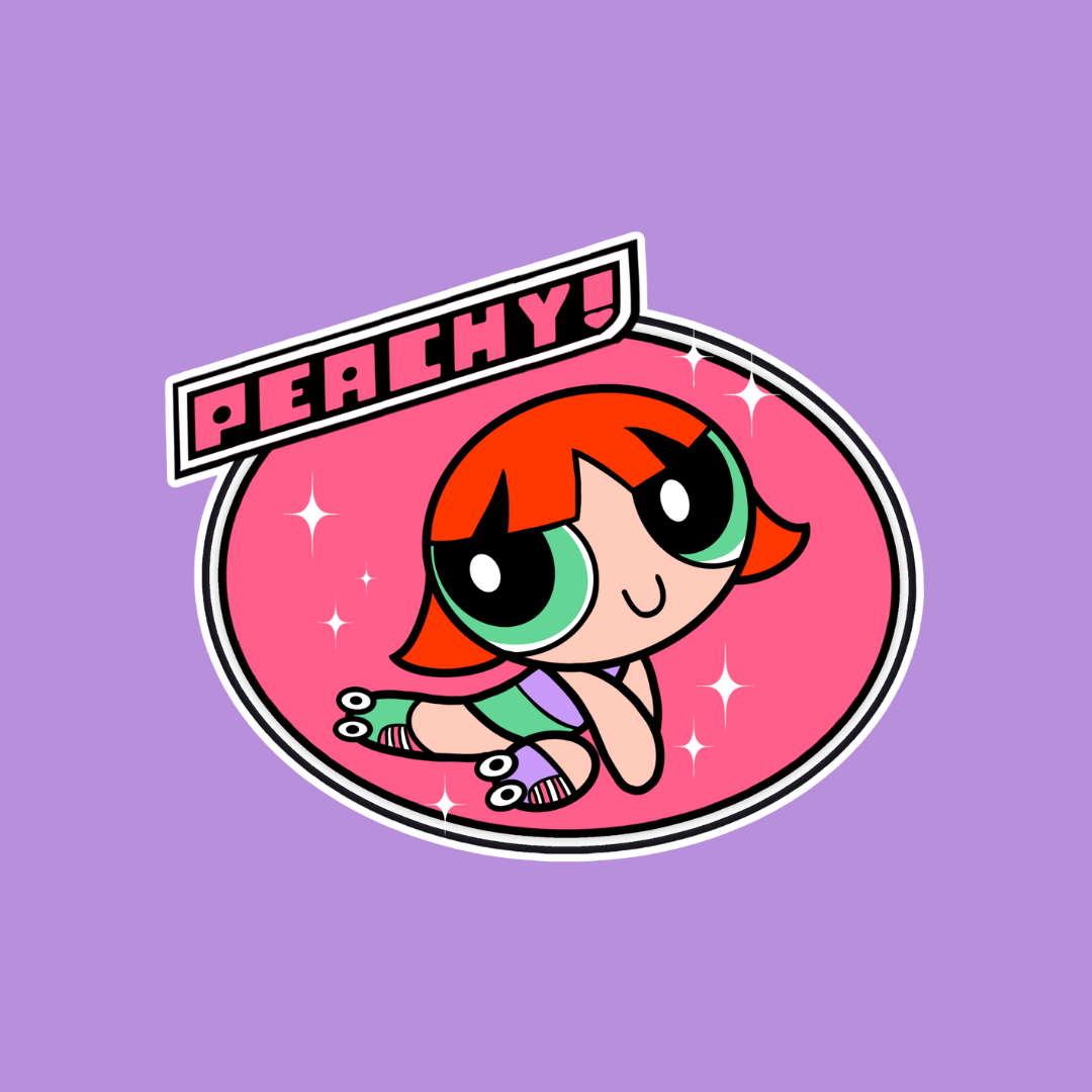 RollerFit x Peachy Sticker