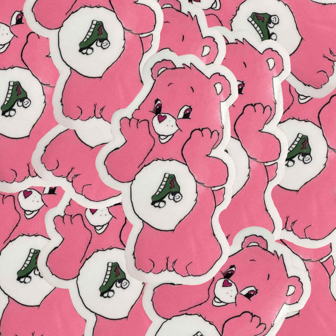 RollerFit - Share Your Care Sticker