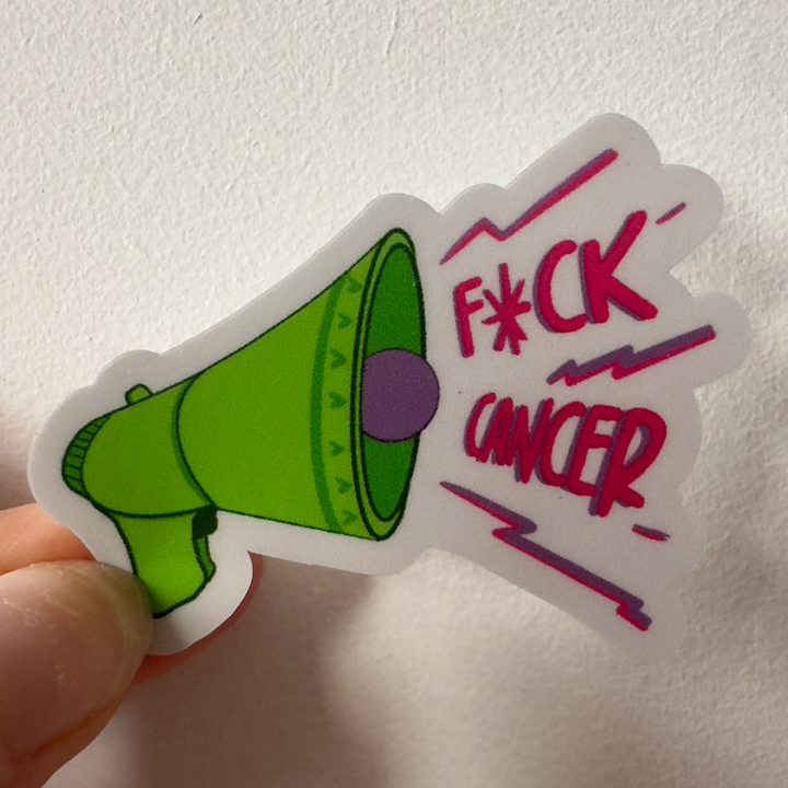 RollerFit - F*** Cancer Sticker