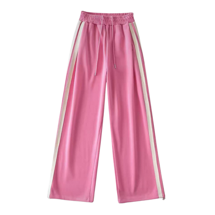 RollerFit - Wide Leg Stripe Track Pants