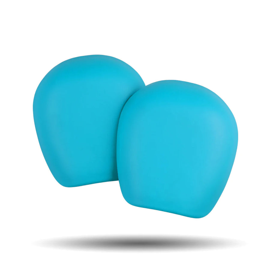 187 Killer Pads Replacement Knee Pads Caps in Electric Blue. 