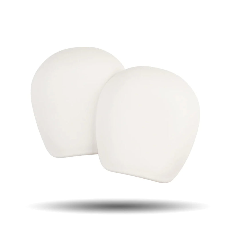 187 Killer Pads Replacement Knee Pads Caps in White.