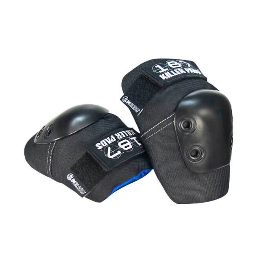 187 Killer Pads Slim Elbow Pads in Black.