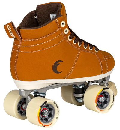 Chaya Cappuccino roller skates.