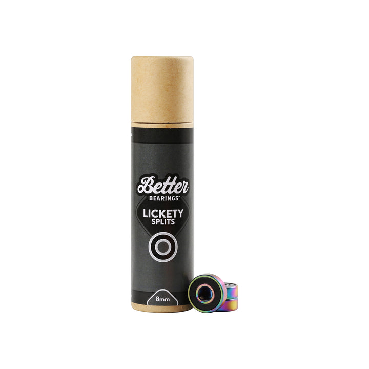 Better Bearings Lickety Splits bearings in Black.
