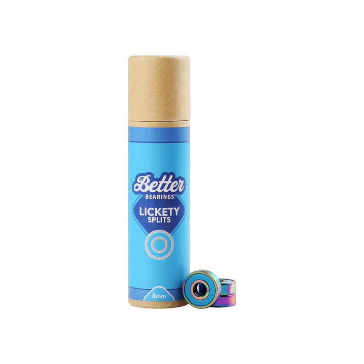 Better Bearings Lickety Splits bearings in Blue.