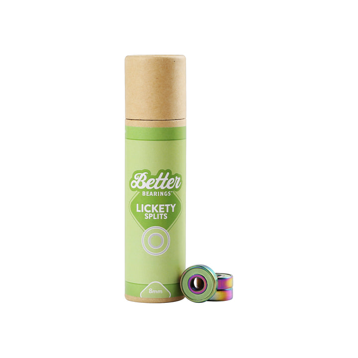 Better Bearings Lickety Splits bearings in Green..