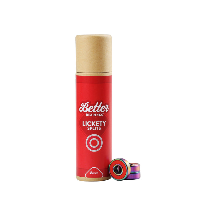 Better Bearings Lickety Splits bearings in Red.