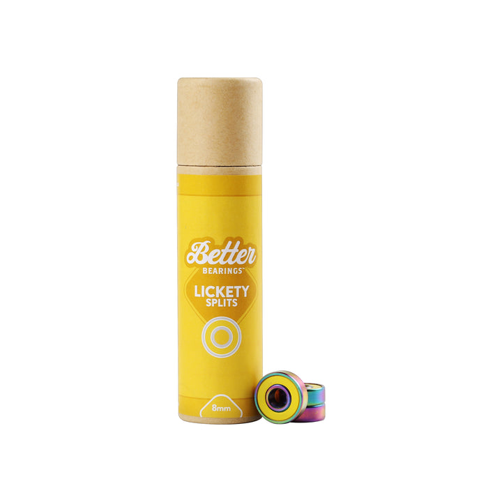 Better Bearings Lickety Splits bearings in Yellow.