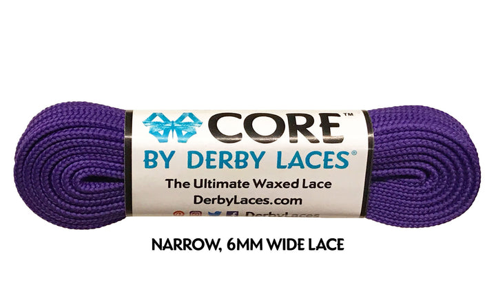 Derby Laces in Purple.